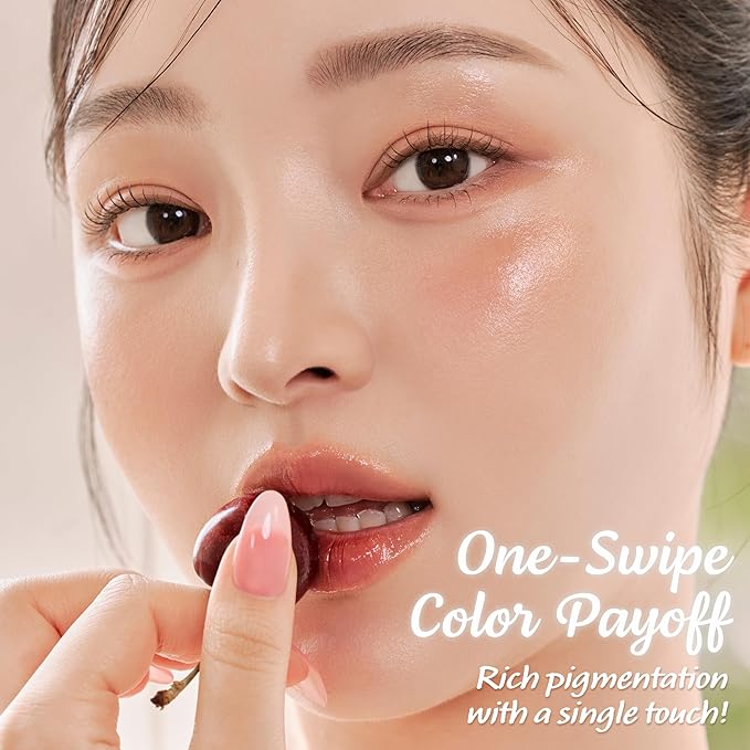 Touch in Sol In My Heart Stick Blush (#Reddish brick) – Cream Blush Stick for Cheeks, Eyes & Lips – Korean Makeup Cheek – Creamy, Blendable Milk Blushe for Dewy Glow, Natural Finish, k beauty, 0.21 Oz