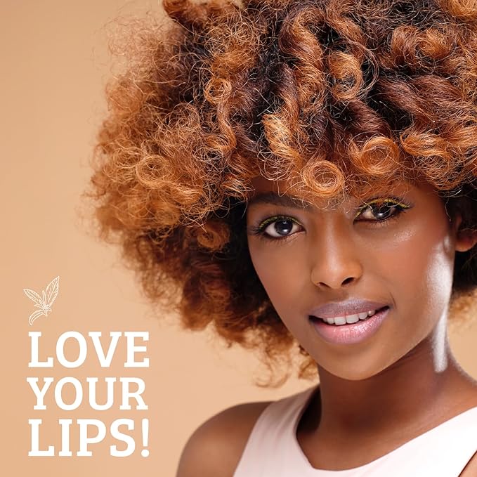 Pharmacopia Chamomile Tangerine Vegan Lip Elixir - Nourishing Vegan Herbal Lip Balm with 100% Natural and 70% Certified Organic Ingredients, 0.25 Oz, Pack of 3