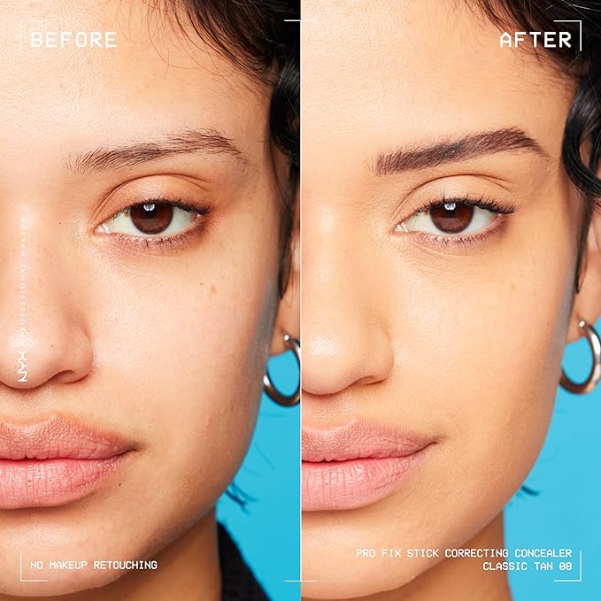 NYX PROFESSIONAL MAKEUP Pro Fix Stick Correcting Concealer, Buildable Medium Coverage Concealer Stick - Classic Tan