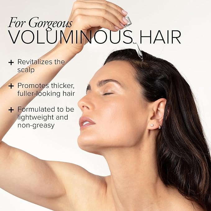 Serovital Advanced Hair Thickening Serum – Revitalize Scalp – Hair Loss Treatment – Scalp Serum Drops – Strengthen Hair