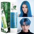Temporary Hair Color Gel,Blue Hair Dye Color Gel Washable Natural Instant Hair Color Wax for DIY Hairstyle for Kids Men Women(Color #10)