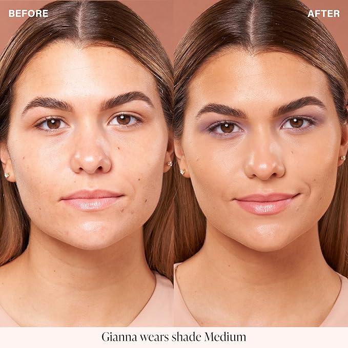 Mally Beauty - The Plush Pen Brightening Concealer Stick - Fair - Hydrating Turmeric, Vitamin E, and Hyaluronic Acid Infused Formula - Medium Buildable Coverage with a Natural, Smooth Finish