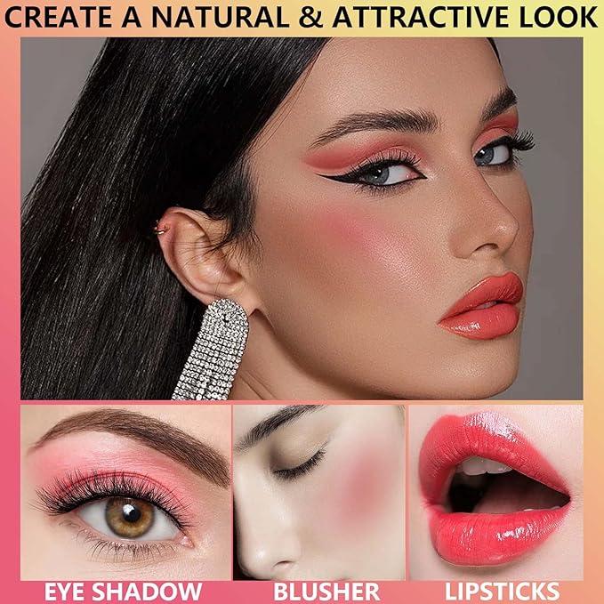 Liquid Blush,Natural Soft Cream Face Blush Matte Cheek Tint,Lightweight,Moisturizing,Waterproof,Long Lasting Face Blush Stick(4#)