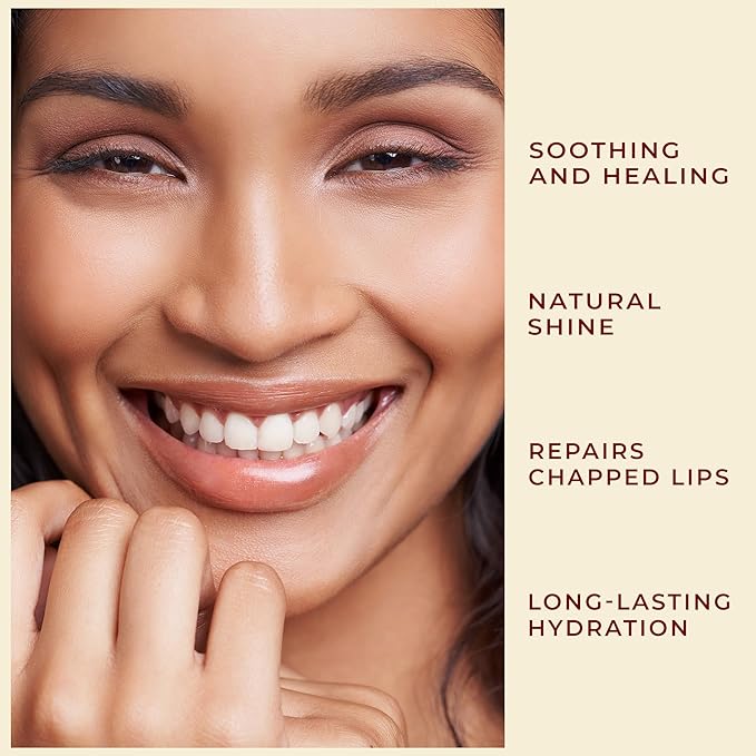 Mango Lip Balm Hydrating & Nourishing, Natural, Long-Lasting Lip Moisturizer with Castor Oil, Barrier Protection, Smooth Lip Care, Chapped Lip Repair, Non-Waxy & Cruelty-Free, Gentle for All Ages