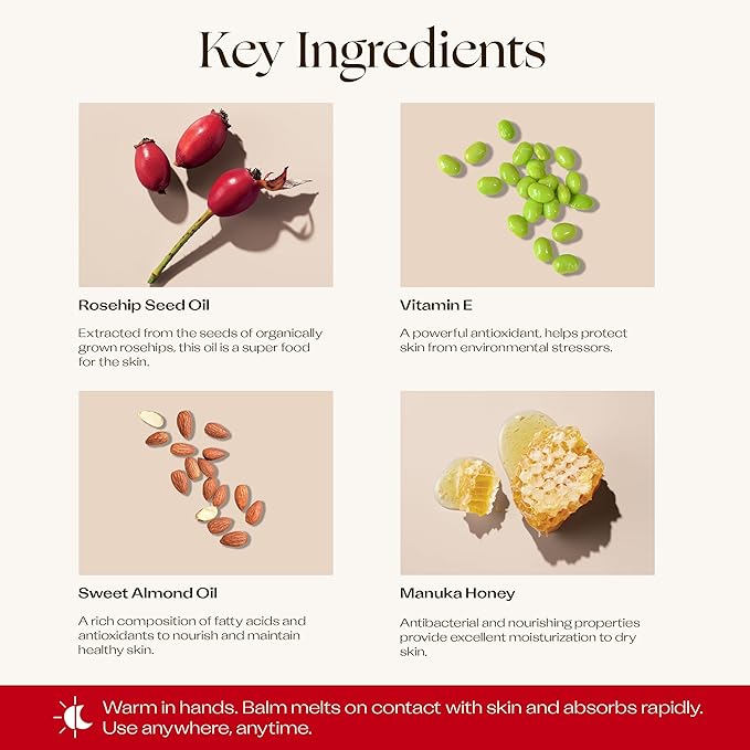 Trilogy Everything Balm, 1.5 Fl Oz - For All Skin Types - Multipurpose Beauty Balm With Rosehip, Marula & Evening Primrose - Made in New Zealand