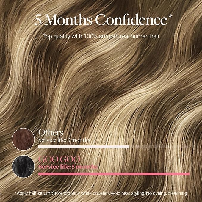 GOO GOO Genius Tape in Hair Extensions, Hand Tied Tape Weft, 4/27/4 Balayage Chocolate Brown to Caramel Blonde, 20inch 50g 20pcs, Remy Human Hair, Seamless Invisible Tape, Natural Blend, Lightweight