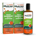 Medicasp Coal Tar Anti-Dandruff Shampoo, Alleviates Symptoms from 1st Wash, Treats Psoriasis, Seborrheic Dermatitis & Itchy Dry Scalp, Fights the Root Cause of Dandruff, Flakes Shampoo, 6 fl oz-2 Pack