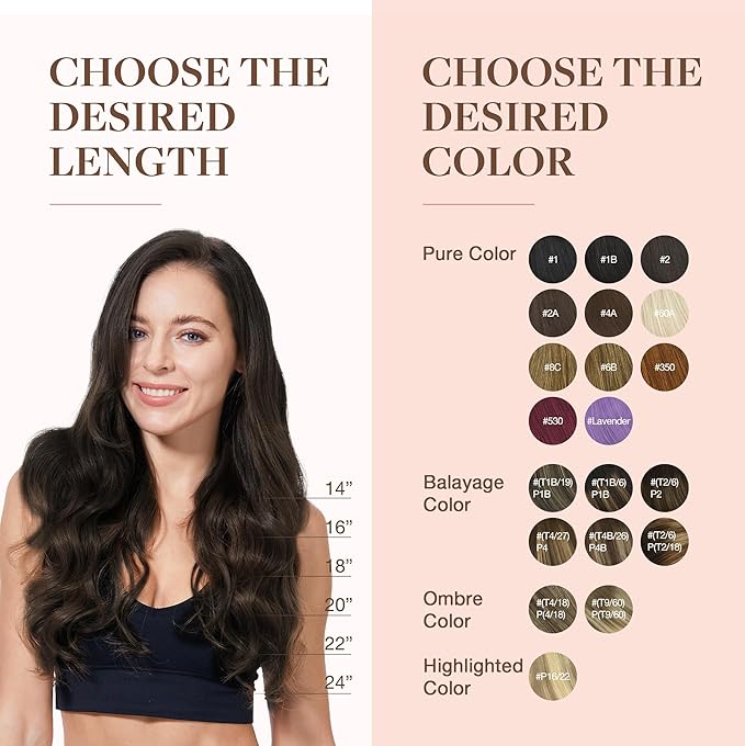GOO GOO Clip in Hair Extensions Real Human Hair, Remy Human Hair Extensions Clip ins for Women, Natural Human Hair, 18inch 120g 7Pcs, 2A Light Brown