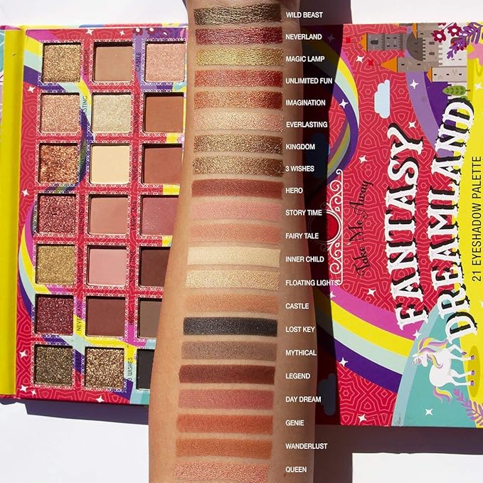 J.CAT BEAUTY Take Me Away 21 Eyeshadow Palette - Fantasy Dreamland