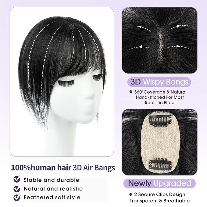 Hair Topper for Women with Thinning Hair, Lightweight & Add Volume Hairpiece for White HairRoots Cover, Changing Hairstyle, Trendy and Comfortable Design