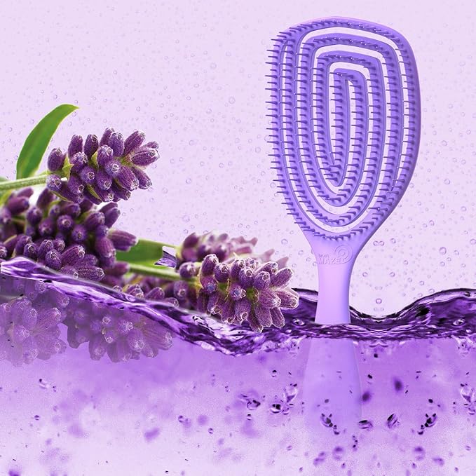 Candy Brush Scented Detangling Hair Brush for Wet or Dry Hair, Professional Vented Brush for Thick, Coarse & Curly Hair for Women and Girl. Eliminates Knots & Scalp Massage, Idea Gift