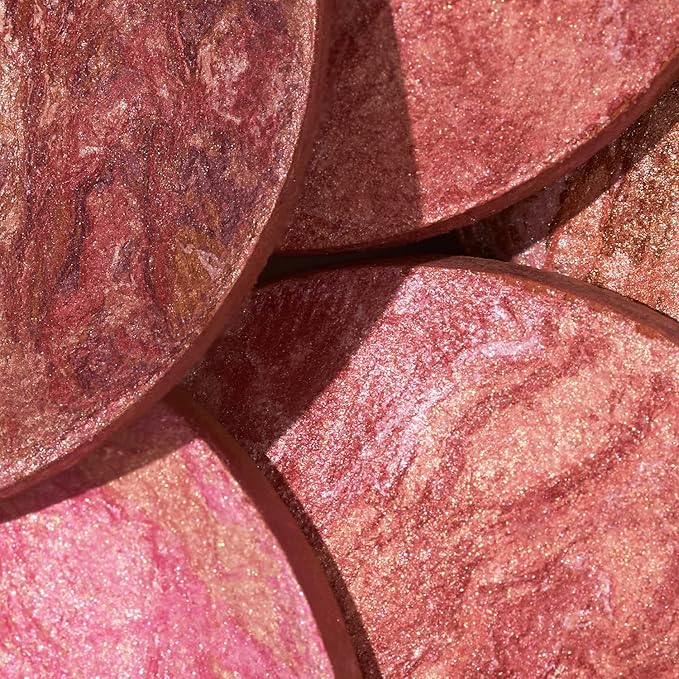LAURA GELLER NEW YORK Baked Blush-n-Brighten Marbleized Blush - Apricot Berry - Creamy Lightweight - Satin Finish