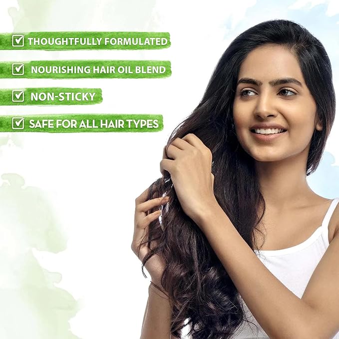 Mamaearth Onion Hair Oil | Natural & Organic Anti Hair Loss & Hair Fall Control Oil with Redensyl | for Color Treated & All Hair Types | 5.07 Fl Oz (150ml)