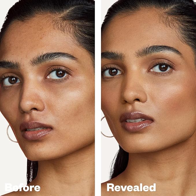 Kosas Revealer Skin-Improving Foundation with SPF 25 Protection - Hydrate, Brighten, Soothe, Plump, Protect Skin - Smoothing Texture, Natural Finish and Clean Formula - Medium Tan Olive 270