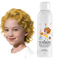 Gold Temporary Hair Color Spray for Kids, Silver Instant Colored Hair Dye Alternative for Boys Girls Teens Men Women, Quick Styling for Party Christmas Halloween, Disposable Washable, 150ml
