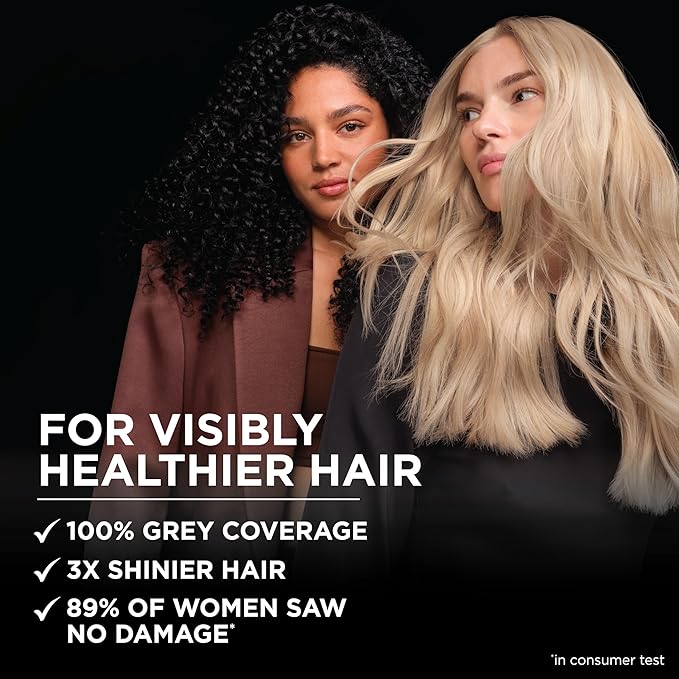 Garnier Hair Color Olia Ammonia-Free Brilliant Color Oil-Rich Permanent Hair Dye, 5.03 Medium Neutral Brown, 2 Count (Packaging May Vary)