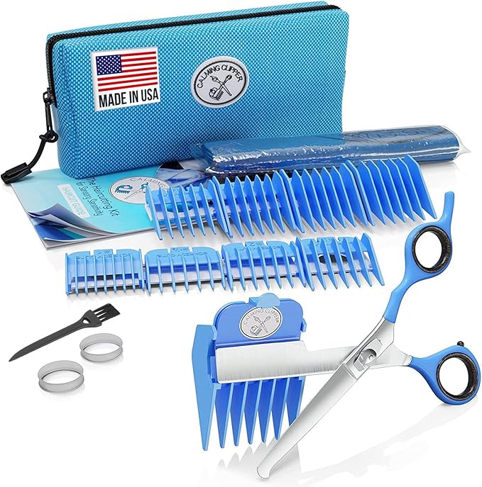 Calming Clipper, The Silent Haircutting Kit for Children with Autism and Sensory Sensitivity, Right-Handed