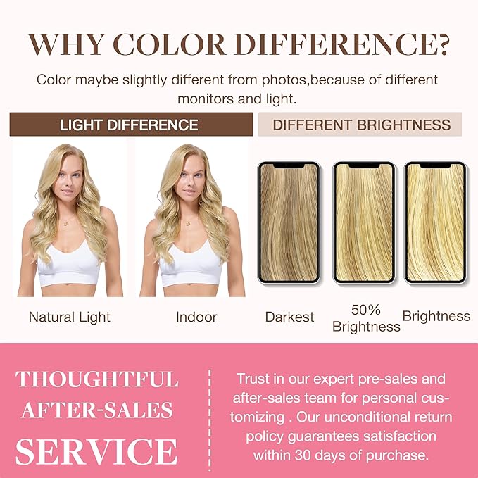GOO GOO Clip in Hair Extensions Real Human Hair, Remy Human Hair Extensions Clip ins for Women, Natural Human Hair, 12inch 85g 7Pcs, #18D/22F Dirty Blonde Highlights