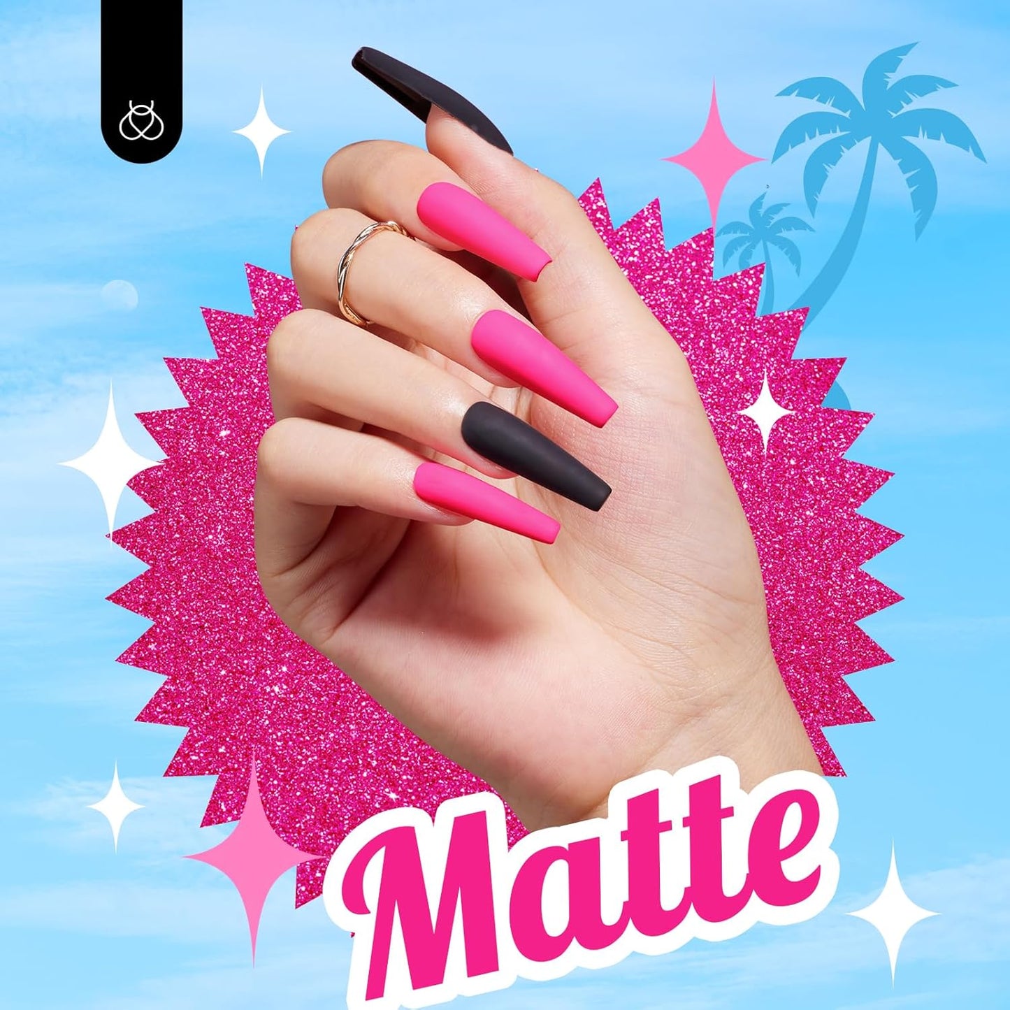 Beetles Pink Gel Nail Polish - Year 2 Kilo 15ML Gel Polish, 1 Pcs Hot Pink Colors, Soak off UV LED Lamp Nail Art Manicure Salon DIY Nail Design for Girls