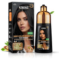 Hair Color Shampoo – 5 in 1 Hair Dye Shampoo for Grey Hair - Instant Hair Dye with 100% Color Accuracy Enriched with Natural Ingredients - Ammonia Free - 500ml (Black)