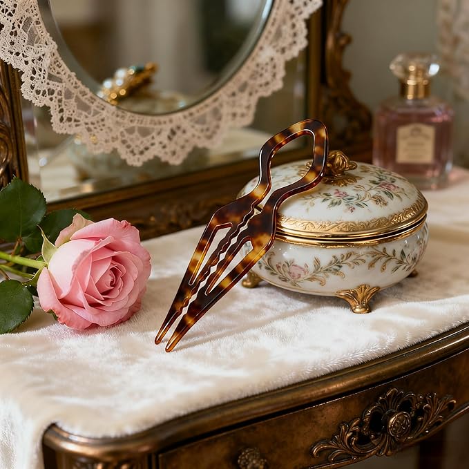 5Pc Prestige Hair Pins,French Hair Pins for Women, Women Hair Accessories, Suitable for Thick Hair