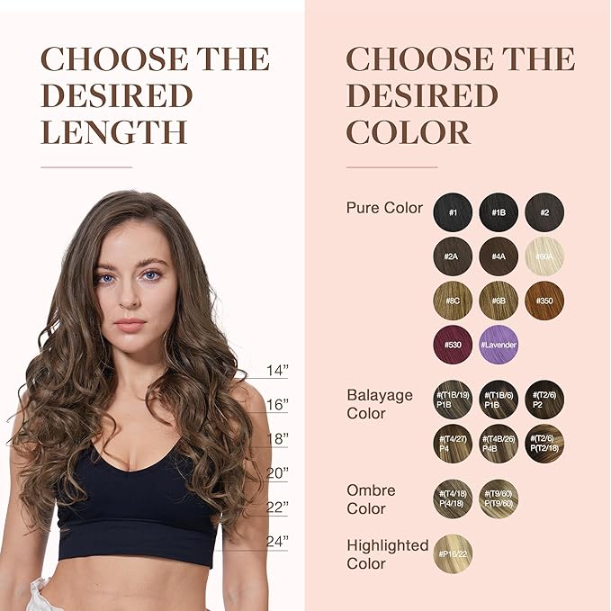 GOO GOO Clip in Hair Extensions Real Human Hair, Remy Human Hair Extensions Clip ins for Women, Natural Human Hair, 20inch 160g 7Pcs, #5 Light Ash Brown