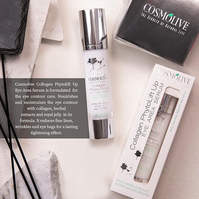 Eye Cream for Dark Circles and Puffiness - Rapid Reduction Under Eye Care Collagen Treatment Serum 1.7 oz