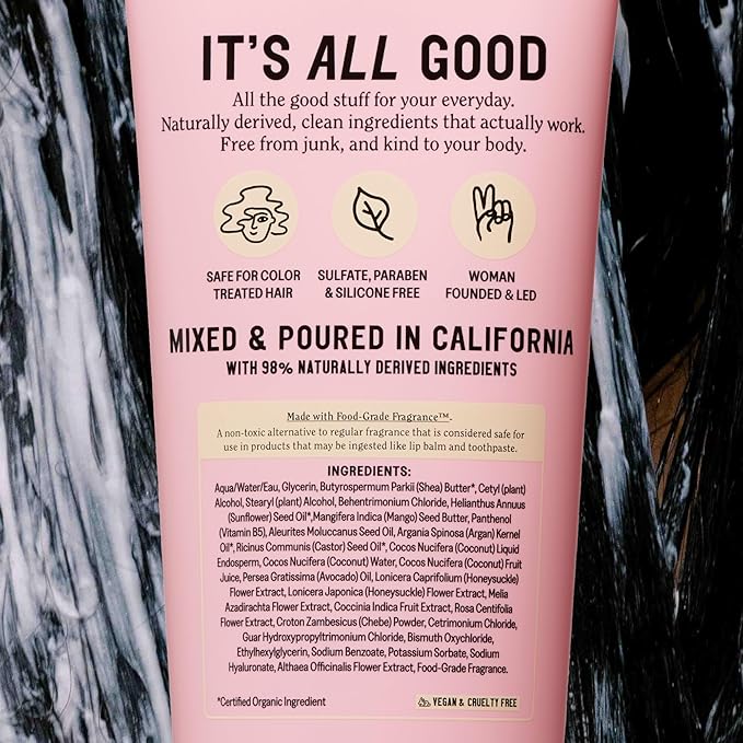 California Naturals Deep Repair Hair Mask, Deep Conditioner for Dry, Damaged Hair, Nautral, Vegan, Paraben and Sulfate Free, Hydrating and Conditioning, For Curly, Frizzy, All Hair Types, 12 fl oz