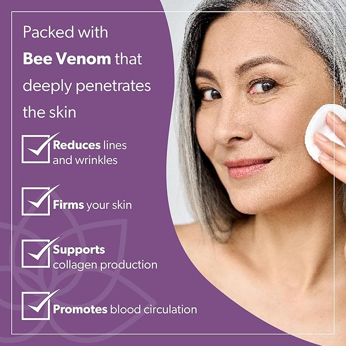 Beverly Hills V-Lift Instant Eye Lift and Eye Tuck Bee Venom Serum for Puffy Eyes, Dark Circles, Wrinkles, and Under Eye Bags Treatment for Women and Men | 30mL (120 Day Supply)