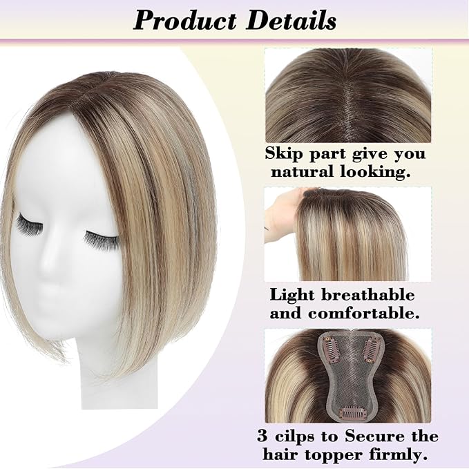 Hair Toppers for Women with Thinning Hair Toppers Hairpieces Hairline Topper for Women