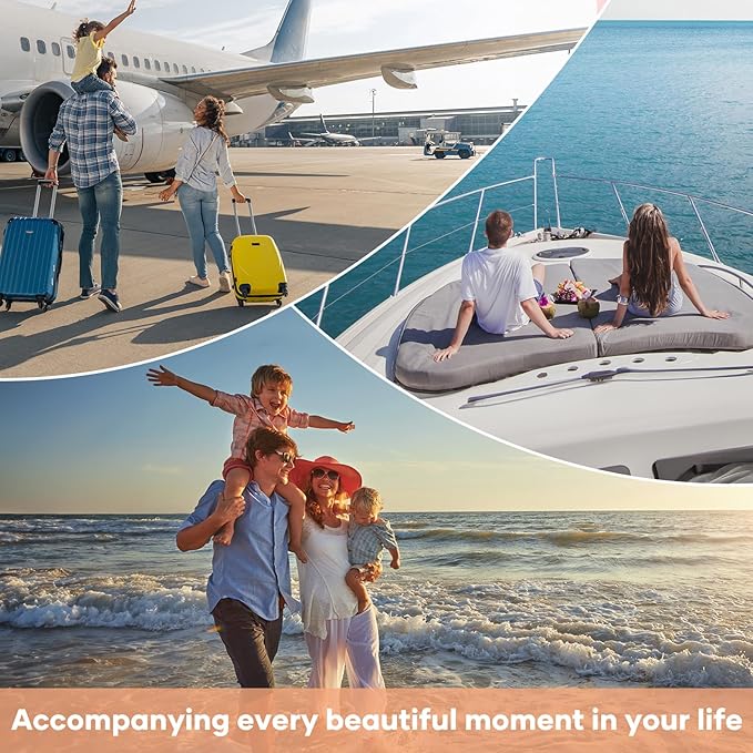 10 Set Compression Packing Cubes for Travel Essentials,Compressible Expandable Packing Cubes for Suitcase,OlarHike Luggage Organizer Bags for Travel,Handy Helper for Organizing Clothes(Blue Gray)