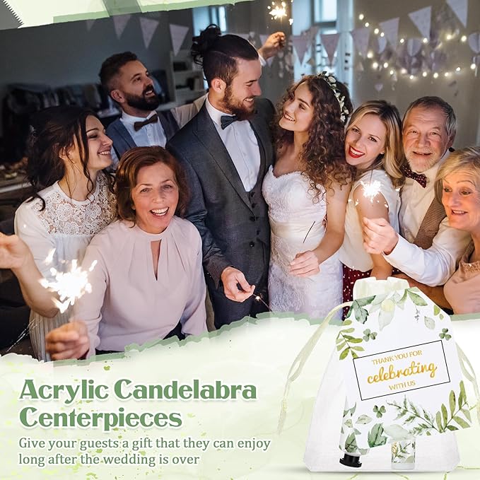 25 Set Wedding Lip Balms and Hand Cream Gift Set Include 25 Moisturizing Hand Care Cream 25 Lip Balms with Thank You Cards and Bags Bridesmaid Gift Set for Bridal Shower Wedding(Greenery)