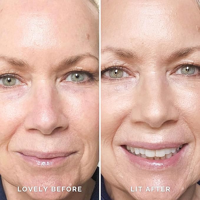 Elizabeth Mott Thank Me Later Glow Enhancer & Primer - Illuminating Makeup Base & Highlighter for Radiant Skin - Lightweight, Long-Lasting, Vegan & Cruelty-Free, Sheer Light Glow Shade, 30g