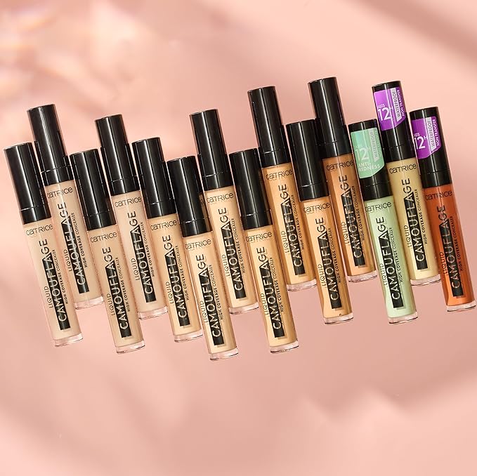 Catrice Liquid Camouflage Concealer (005 Light Natural) - Ultra Long Lasting Concealer for Optimal Coverage