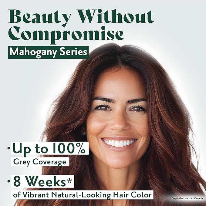Herbatint Permanent Hair Dye For Women - 7M Mahogany Blonde - For Up To 100% Gray Coverage of Resistant Gray Hair - Ammonia-Free, Alcohol-Free & Vegan - Salon Influenced Hair Color, 5.75 fl oz