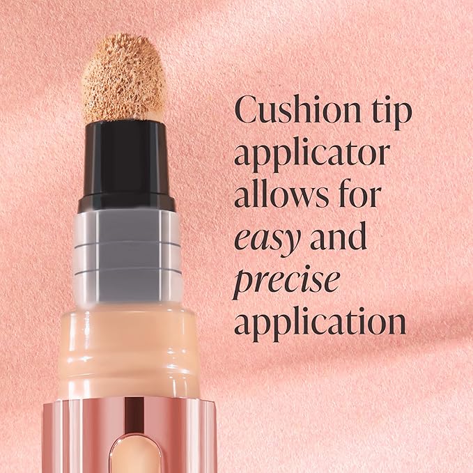 Mally Beauty - The Plush Pen Brightening Concealer Stick - Medium - Hydrating Turmeric, Vitamin E, and Hyaluronic Acid Infused Formula - Medium Buildable Coverage with a Natural, Smooth Finish