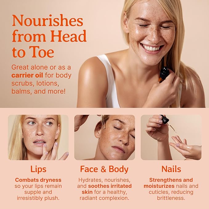 Bella Terra Oils Pure Rosehip Seed Oil – 1 gallon, Nourishing, Hydrating, Rejuvenating, Rich in Vitamins, Enhances Hair and Skin Health