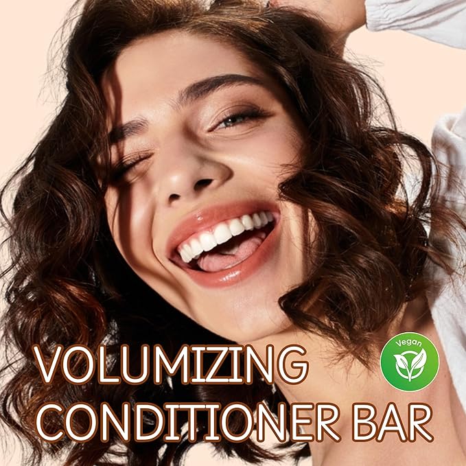 Muun Coconut Conditioner Bar (Pack of 2) - Rich Nourishing & Volumizing - Hair Moisturizing & Strengthening Solid Soap Bar, Plastic-Free, Silicone & Sulfate Free - For Damaged & Oily Hair.