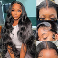 13x6 Body Wave Human Hair Lace Front Wigs 30inch 180% Density HD Lace Frontal Wigs Human Hair Pre Plucked Body Wave Lace Front Wigs for Women with Baby Hair