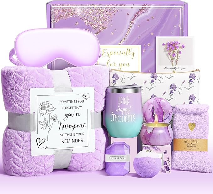 Gifts for Women Self Care Gift, Relaxing Care Package Spa Gift Basket, Valentines Day, Mothers Day, Christmas, Birthday Gifts for Women Mom Her Friend Sister Wife