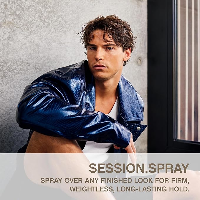 KEVIN.MURPHY SESSION.SPRAY - Strong Hold Finishing Hair Spray - For All Hair Types - Long Lasting Hold - Humidity Resistant Hair Care - 100 mL / 3.4 fl oz (Pack of 2)