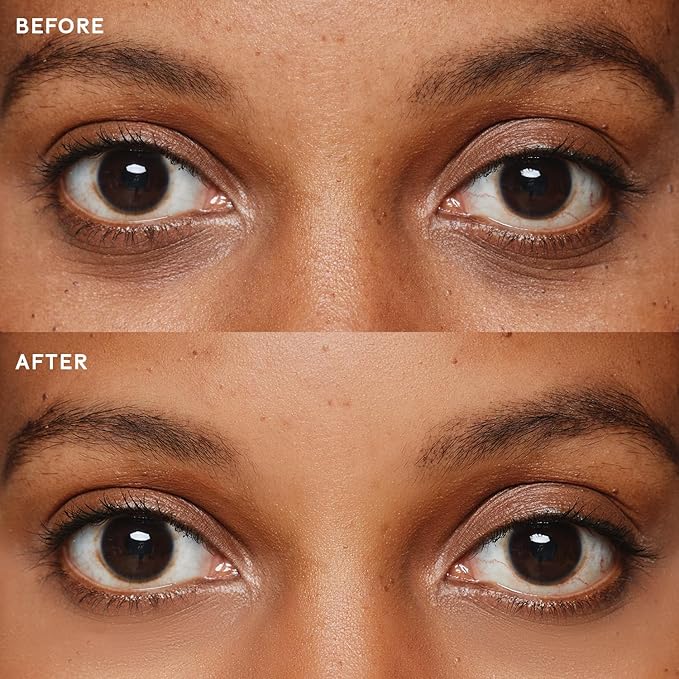 Winky Lux Peeper Perfect Under Eye Concealer, Makeup & Brightener, Full Coverage Concealer for Dark Circles, Color Corrector & Eye Primer, Collagen & Hyaluronic Acid (Deep)