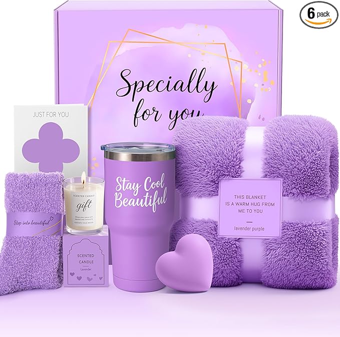Christmas Spa Gifts for Women – Luxury Relaxation & Self-Care Gift Set – Perfect for Birthdays, Mother's Day, Valentine's Day, Get Well – Ideal for Mom, Wife, Sister, Best Friend, Boss, Her, Grandma