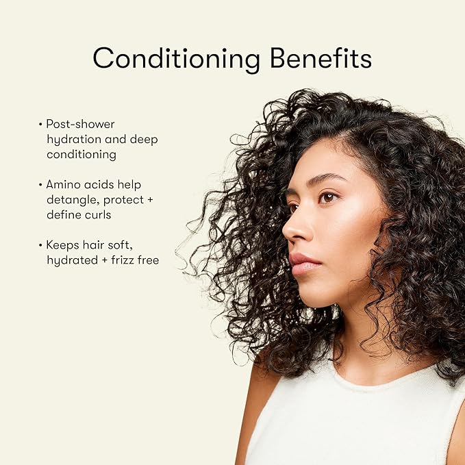 Odele Vegan Leave-In Conditioner, for Deep Moisture, Detangling, Frizz Control, Weightless Shine, and All Hair Types + Textures, 8 fl oz (2-Pack)