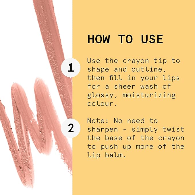 Shine Up Luxe Lip Colour Balm Stick (Baby Bare) For Hydrating, Softening & Soothing Lips