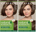 Clairol Natural Instincts Demi-Permanent Hair Dye, 6C Light Brown Hair Color, Pack of 2