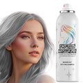 Temporary Hair Color Spray | 150ml Instant Silver Gray Hair Spray for Adults & Kids | Washable & Non-Sticky, Gentle Formula, Grey | Halloween, Cosplay, Costume Party, Festivals