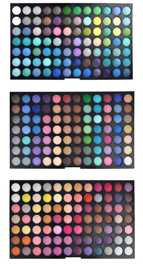 Pro 252 Colors Eyeshadow Makeup Palette Cosmetic Contouring Kit Holiday Makeup Gift Set | Full Makeup Kit for Women Essential Starter Bundle- Ideal for Professional and Daily Use
