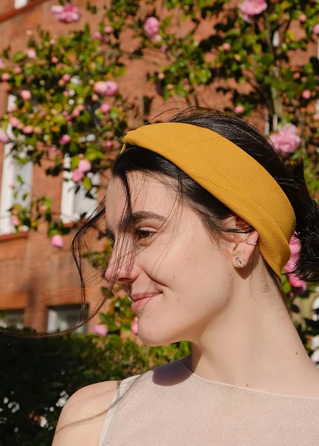 Elastic Knotted Headbands for Women Criss Cross Head Bands for Women's Hair Non Slip Boho Wrap Twisted Hair Accessories