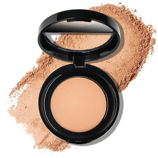 LAURA GELLER NEW YORK Baked Blurring + Setting Powder, Translucent Makeup Setting Powder For Soft-Focus Finish, Minimize Fine Lines and Pores, Light/Medium